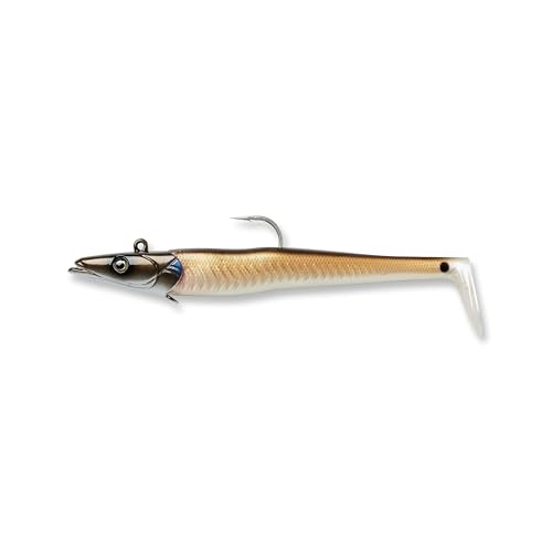 Savage Gear Sandeel - color: Brown Sandeel, size: 7.5 in - 3 1/2 oz