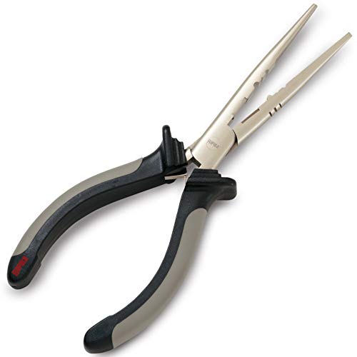 Rapala 6 1/2 Fisherman's Pliers | Split Ring Tool, Hook Removal Pliers, Braided and Monofilament Line Cutter, Corrosion-Resistant Construction