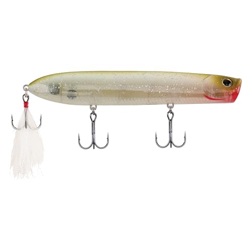 Berkley Choppo Topwater Fishing Lure, Ghost Bluegill, Size 75, Cupped Propeller Tail for Balance of Sound and Spray, Equipped with Sharp Fusion19TM Hook - color: Ghost Bluegill, size: 75mm - 1/2 oz