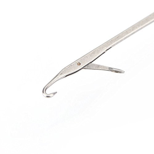 Carp Fishing Bait Needles, Portable Baiting Drill Stringer Hook Needles Set Hair Rigs Making Tool (4Pcs)
