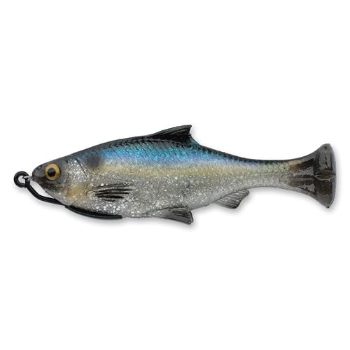 Savage Gear Pulse Tail Shiner Loose Body Fishing Soft Bait - color: Sexy Shad, size: 5 in - 1 1/4 oz