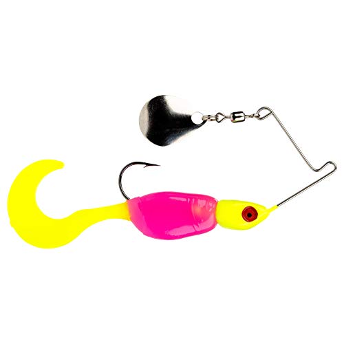Strike King Mr. Crappie Spin Baby Spinnerbait - color: Hot Chicken.com, size: 1/8oz