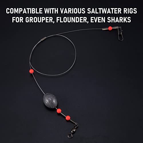 Dr.Fish Egg Sinker Lead Fishing Weights Oval Shaped Catfishing Weights Bank River Freshwater Saltwater Fishing Bass Casting - size: 2oz-10 Pack