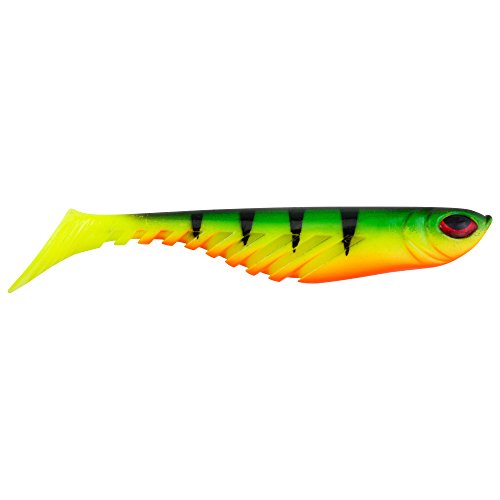 Berkley PowerBait Ripple Shad Fishing Soft Bait - color: Fire Perch, size: 2"