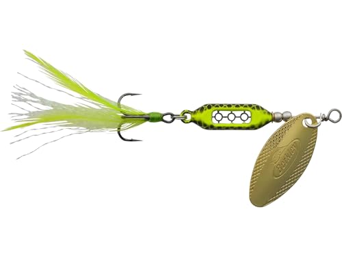 Berkley Berkley Dough Rider - color: Chartreuse/Black, size: 1/4 oz - 7 Hook Size