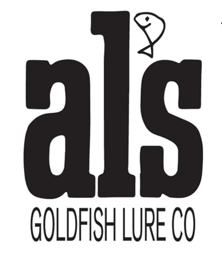 Al's Goldfish Lure Co. Lil' 49er Ice Jig - IFN50 Ice Fishing Jig with Treble Hook Off the Nose. Jigging Lure for Crappie, Perch, Panfish, Trout and Bass - 1/4 oz. 1-3/4" - color: Firetiger