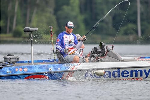 Duckett Fishing Jacob Wheeler Signature 2.0 Casting Rods, Spinning & Crankin' Rods, Pro Angler Designed, Extremely Lightweight & Balanced Sensi-Touch Multi-Modulus Blanks - size: 7'0" Medium Fast Spinning