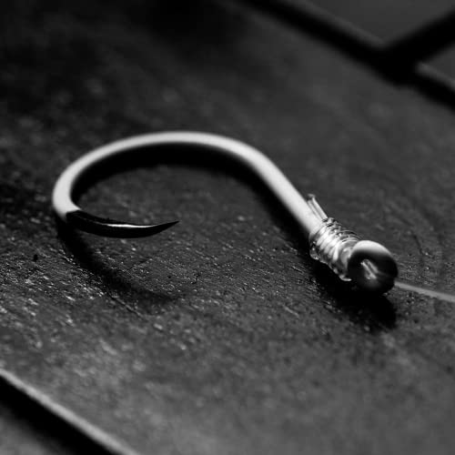 BKK Offset Heavy Circle Glow Hook | 2X | Glow in The Dark | Needle Point - size: 1/0#