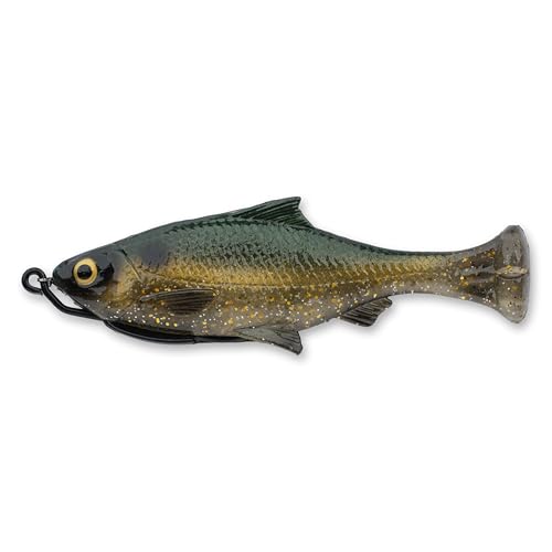 Savage Gear Pulse Tail Shiner Loose Body Fishing Soft Bait - color: Green Back, size: 5 in - 1 1/4 oz