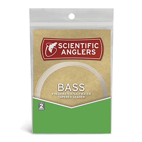Scientific Anglers Premium Freshwater Bass Leaders (2 Pack) - size: 9' - 16#