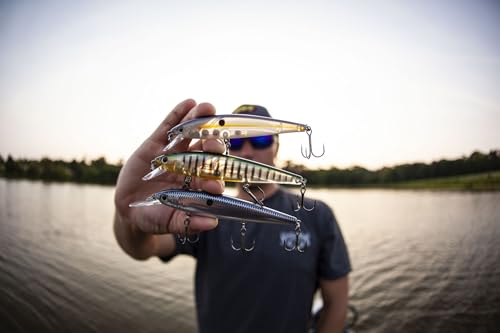 Strike King KVD Jerkbait 2 Hook - color: Pro Purple Headed Hammer, size: 4.5 in, 3/8 oz