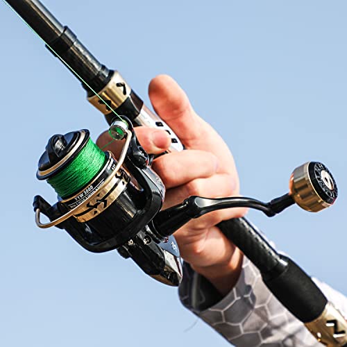 Sougayilang Fishing Pole with Spinning Reel Portable Fishing Rod Reel Combos - size: 1.8M Rod with 2000 Reel, style: Only Rod and Reel