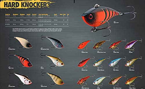 Booyah Hard Knocker Bass Fishing Crankbait Lure - color: Rayburn Red