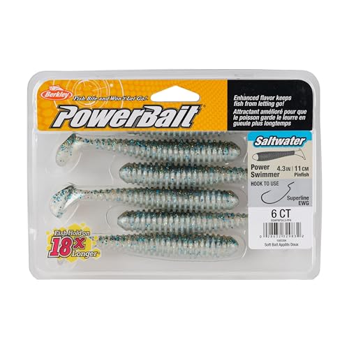 Berkley Berkley PowerBait Saltwater Power Swimmer - color: HD Pinfish, size: 4 1/3"