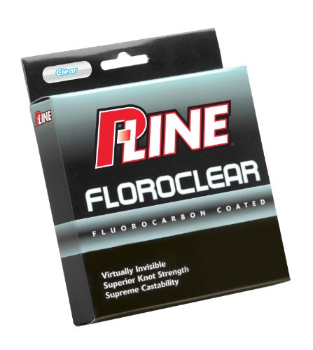 P-Line Floroclear Clear Fishing Line (Filler Spool) - size: 3-Pound, 300 yards