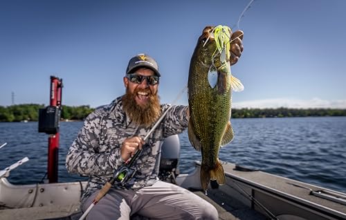 Duckett Fishing Micro Magic Pro Casting, Spinning & Crankin' Rods, Durable, Sensitive and Balanced Multi-Modulus Sensi-Touch Blanks - size: 7'10" Medium Heavy Moderate Casting
