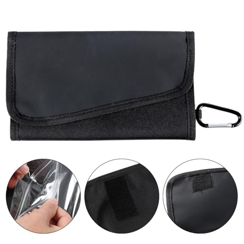 POPETPOP Waterproof Fishing Lure Bag Small Handheld Baits Storage Pouch Anti-Wear Fishing Gear Organizer Outdoor Tackle Binder