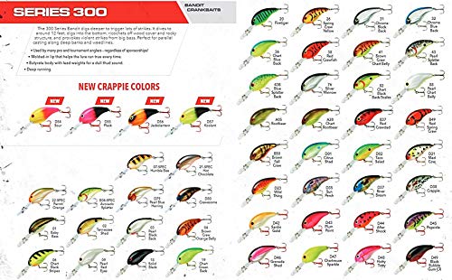 Bandit Lures BDT3D Series 300 - color: Hotty Totty