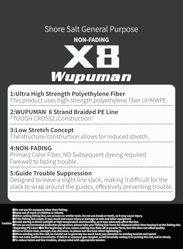 Braided Fishing Line 8 Strands (Non-Fading) Super 100% PE(LBS:6/8/10/15/20/30/40/50/60/70/80/90/100/130/150/200)(150M 300M 500M 1000M) Ocean, Lake,Parks, River Fishing - color: Moss Green, size: 6LB 500M 546Yards