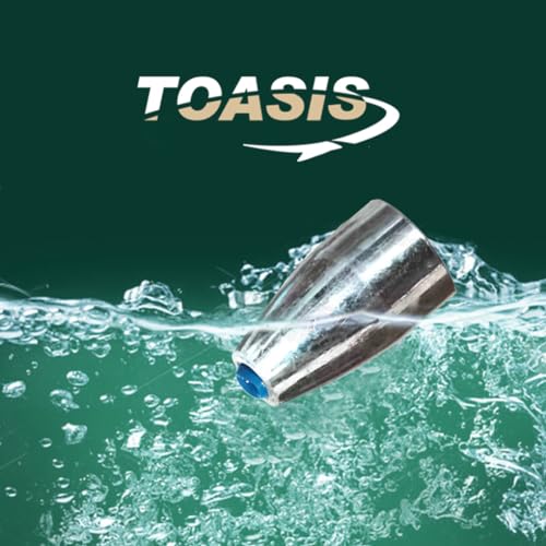 TOASIS Fishing Steel Weights Rubber-core Tube Sinkers - style: Assorted Kit-65pcs With Beads