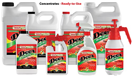 I Must Garden Deer Repellent: Spice Scent Deer Spray for Gardens & Plants – Natural Ingredients – 32oz Ready to Use - size: 32 Fl Oz (Pack of 1)