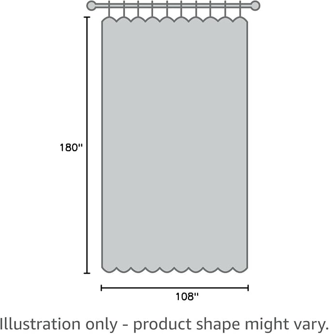 Room Divider Curtains for Ceiling Track Rod, Noise Reduction Privacy Panel for