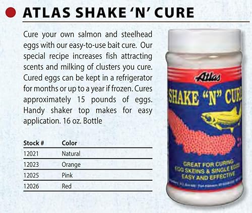 Atlas-Mike’s Fishing Bait Shake 'N' Cure - color: Pink