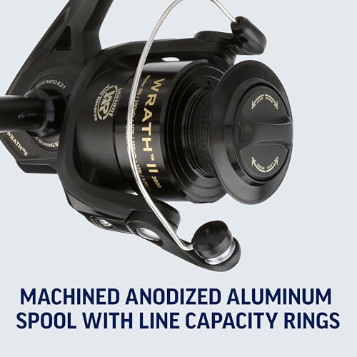 Penn Wrath II Spinning Fishing Reel - size: 3000