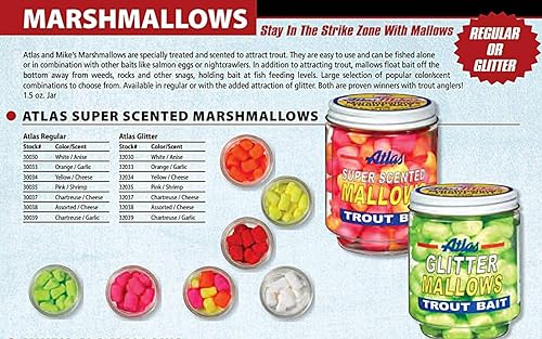Glitter Mallows - color: Orange/Garlic, style: Glitter