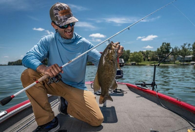 Duckett Fishing Micro Magic Pro Casting, Spinning & Crankin' Rods, Durable, Sensitive and Balanced Multi-Modulus Sensi-Touch Blanks - size: 7.0" Medium Heavy Fast Spinning