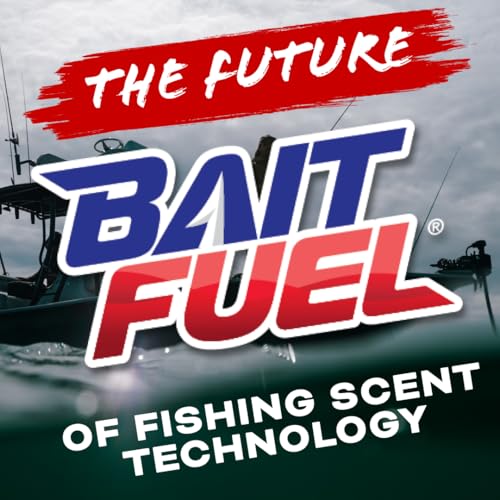 BAITFUEL Gel Fish Attractant Scientifically Proven Long-Lasting Gel X55 Scent Formula | 5 oz., 2-Pack