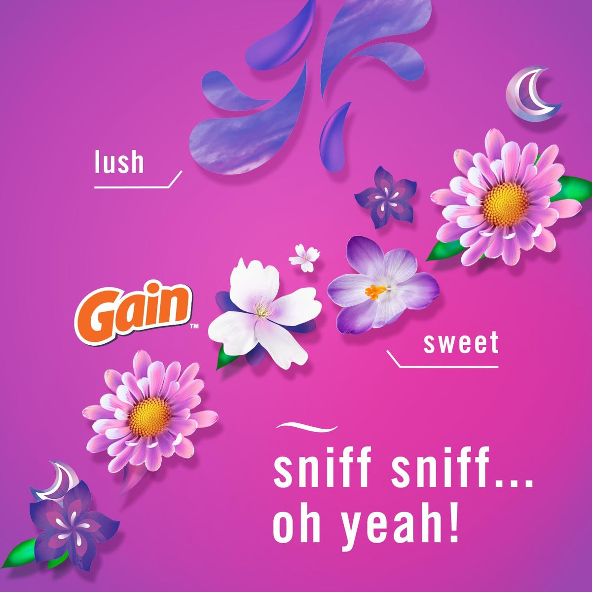 Odor-Fighting Fabric Refresher with Gain,Moonlight Breeze, 23.6 fl oz