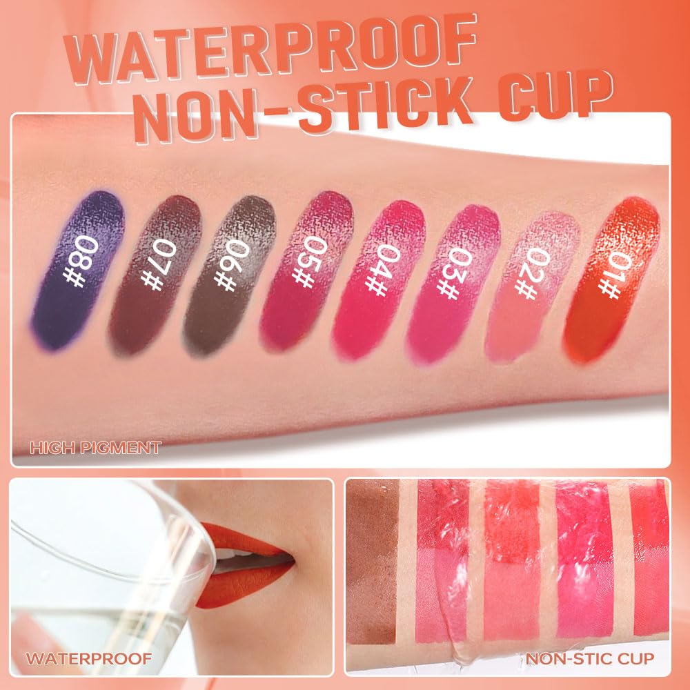Deep Raspberry Peel Off Lip Gloss Masque,Lip Stain Peel Off Tattoo-Peel Off Lip Tint andLip Oil 2-in-1,Long Lasting Waterproof Transfer-proof Lip Mask Lip Gloss Peel Off Lip Liner,for All SkinType 05#