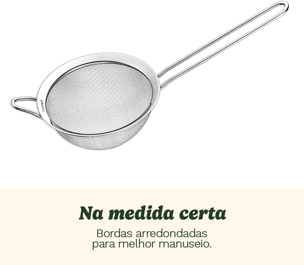 Cuisinart Mesh Strainers, 3 Count (Pack of 1) Set, CTG-00-3MS Silver