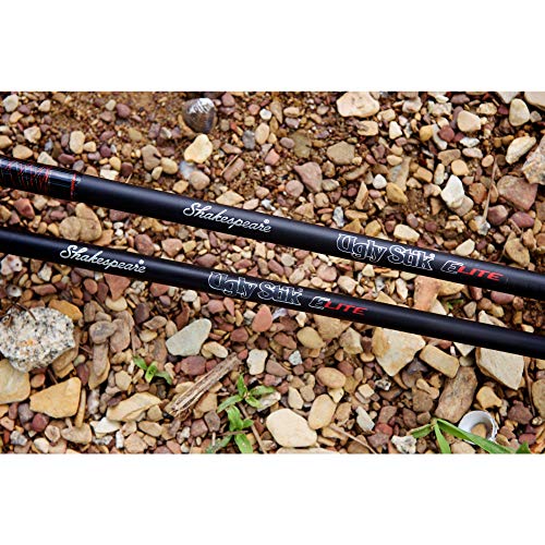 Ugly Stik Elite Salmon/Steelhead Spinning Fishing Rod - size: 8'6" - Medium - 2pc, style: Old Model