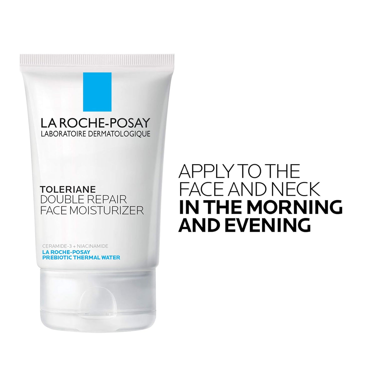 La Roche Posay Toleriane Double Repair Face Moisturizer, Daily Moisturizer Face Cream with Ceramide and Niacinamide for All Skin Types, Oil Free, Fragrance Free