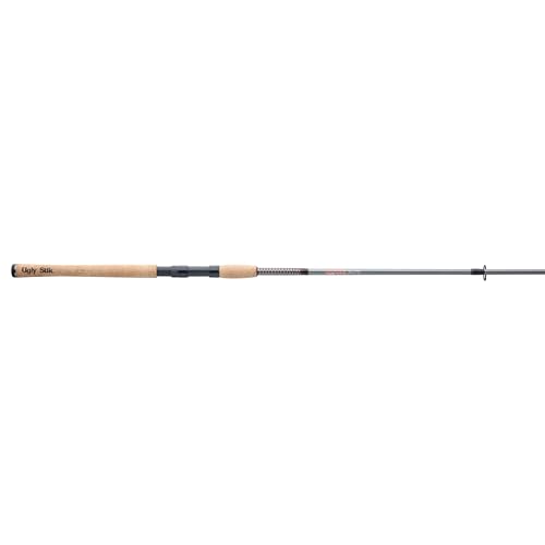 Ugly Stik Elite Salmon/Steelhead Spinning Fishing Rod - size: 9' - Medium Light - 2pc, style: New Model