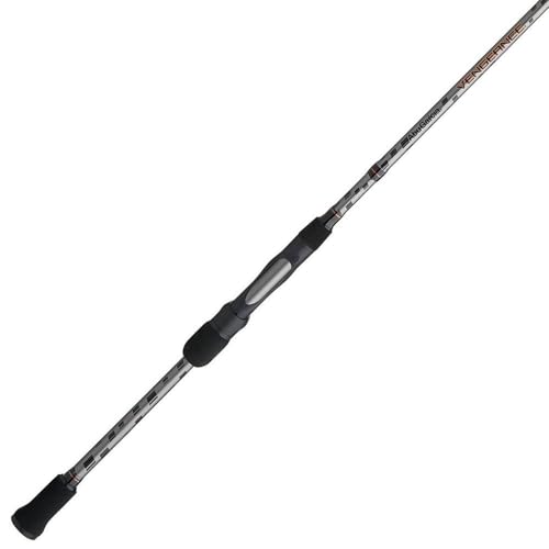 Abu Garcia Vengeance Spinning Fishing Rod - size: 7' - Medium -2pc