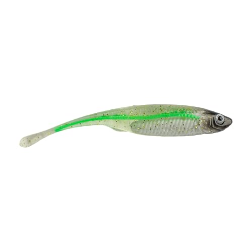 Berkley PowerBait Drip Minnow Fishing Soft Bait - color: Green Liner, size: 5"