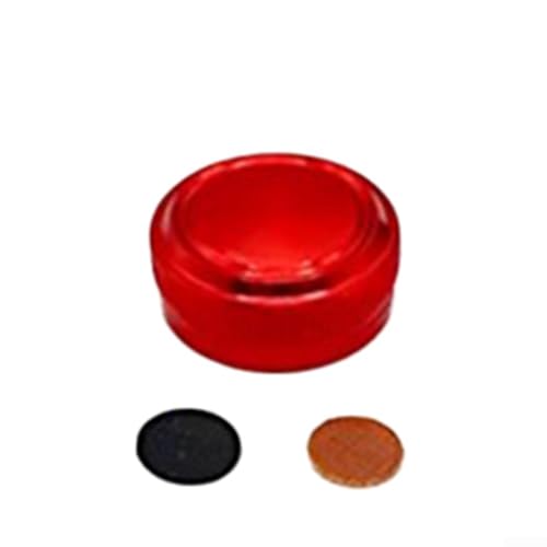 Aluminum Spool Tension Knob Cap for Metanium 09MG7 Baitcast Reel, Knurled Grip Nut for Brake Adjustment, 0.35mm Thread(black) - color: black