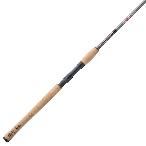 Ugly Stik Elite Salmon/Steelhead Spinning Fishing Rod - size: 9' - Medium Light - 2pc, style: New Model