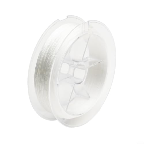 20lb for Braided Fly Line Backing 50M 8-Strand Dacron Polyester Low Friction Trout Bass Freshwater Fishing Reel Spooling Line White - size: A