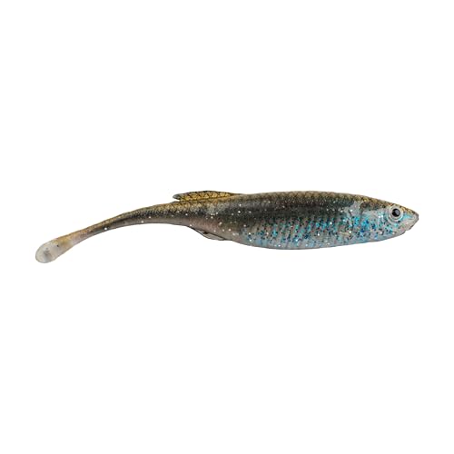 Berkley PowerBait Drip Minnow Fishing Soft Bait - color: HD Emerald Shiner, size: 3"