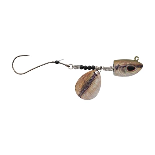 Berkley Bladed Rawler Jig - color: Flashy Fish Head, size: 1 oz - 1/0 Hook Size