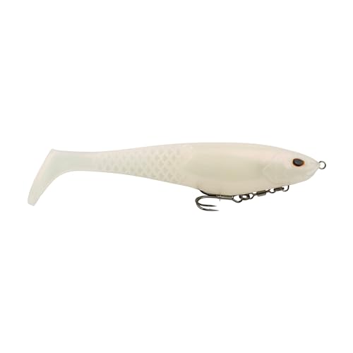 Berkley PowerBait CullShad Fishing Soft Bait - color: Albino, size: 8 in (2.75 oz)