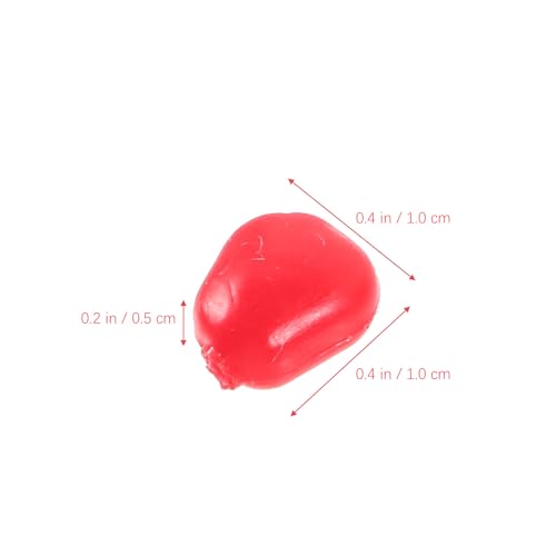 PRETYZOOM 50pcs Artificial Fishing Lures Corn Grain Baits with Scent Soft Baits for Freshwater Angling Professional Fishing Supplies