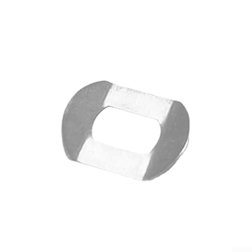 Fishing Reel Handle Washer 8X5mm Metal Rocker Arm Insulator Parts For Baitcaster Water Drop Wheels High Strength Repair Kit Silver(10pcs) - size: 10pcs