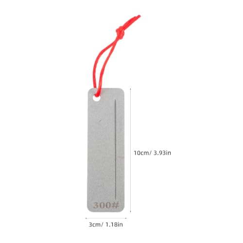Mini Fish Hook for Fishing Hooks and Knives Sharpener Tool with Diamond-plated Iron Roller Sharpening Stone, Lightweight and Multifunctional for Outdoor Activities and Camping