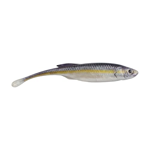 Berkley PowerBait Drip Minnow Fishing Soft Bait - color: Black Shad, size: 3"