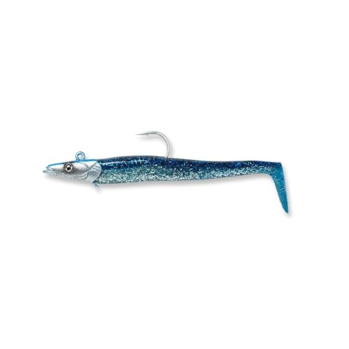 Savage Gear Sandeel - color: Blue Silver, size: 7 in - 2 1/3 oz